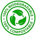 plně biologicky rozložitelné