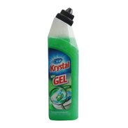 Krystal WC gel, do závěsu, zelený, 750 ml