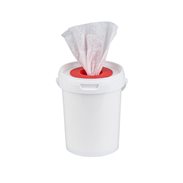 Utěrky čisticí na povrchy Hytex Soft, 100 útržků, 19,5 m, v kbelíku 1 l