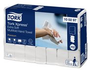 Ručníky skládané Tork Xpress Multifold, extra jemné, bílé, 2100 ks, H2