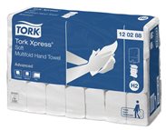 Ručníky skládané Tork Xpress Multifold, bílé, 2856 ks, H2