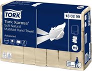 Ručníky skládané Tork Xpress Multifold, natural, 3780 ks, H2