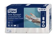 Ručníky skládané Tork Xpress Multifold H2, jemné, bílé, 2700 útržků