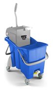 Úklidové vědro Action Pro, 30 l, modré, ždímač O-key