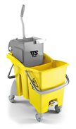 Úklidové vědro Action Pro, 30 l, žluté, ždímač O-key