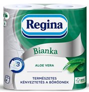 Toaletní papír v konvenční roli Regina, vůně aloe vera, více typů balení